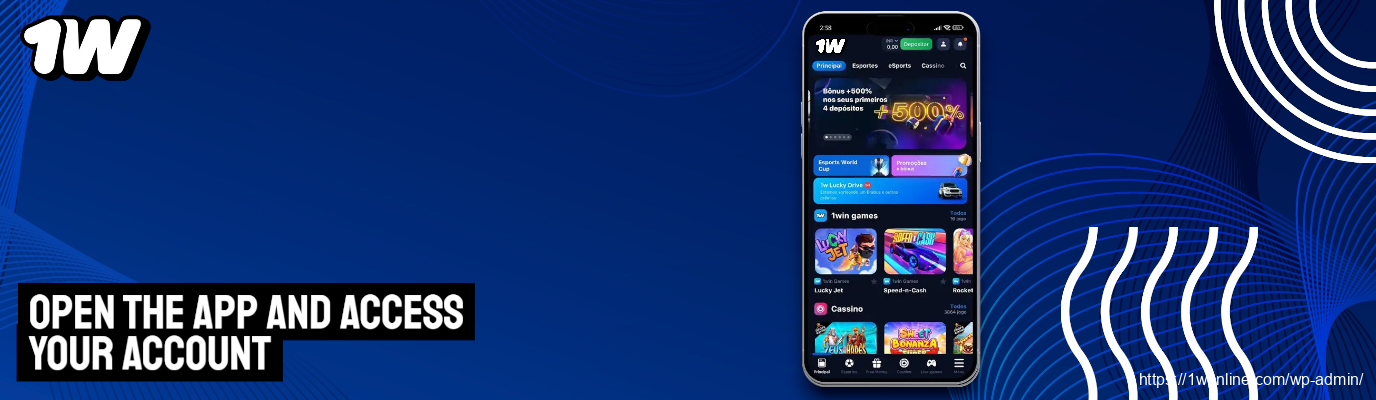 Launch the App and Start Placing Bets 1w